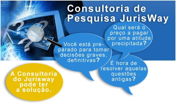 Consultoria JurisWay Você está preparado para tomar decisões graves, definitivas?
Qual será o preço a pagar por uma atitude precipitada?
É hora de resolver aquelas questões antigas?
A Consultoria do Jurisway pode ter a solução.